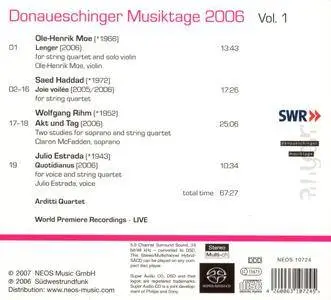 Arditti Quartet - Donaueschinger Musiktage 2006, Vol.1 (2007)