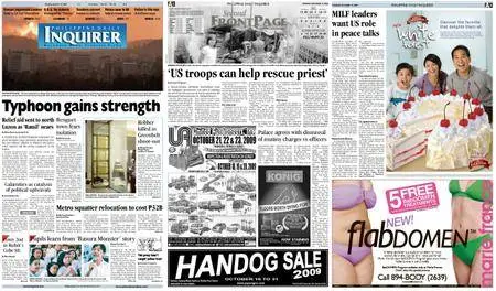 Philippine Daily Inquirer – October 19, 2009