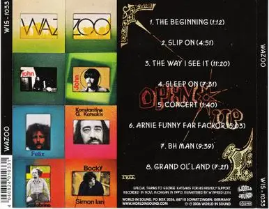 Wazoo - Wazoo (1970/2006) (Repost)