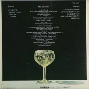 Procol Harum - Grand Hotel (1973) [Victor VICP-64104, Japan]