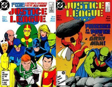 Justice League #1-6 + Annual (1987)