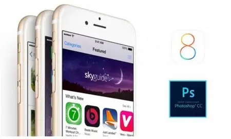 Udemy - iOS 8 Mobile App Design: UI & UX Design From Scratch