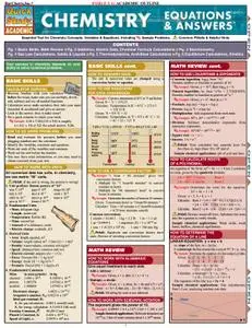 Chemistry Equations & Answers (Quick Study Academic)