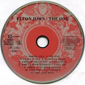 Elton John - The One (1992) [Rocket 512 360-2, Germany]