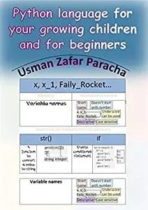 Python language for your growing children and for beginners