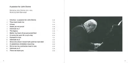 Ketil Bjornstad - A Passion for John Donne (2014) {ECM 2394}