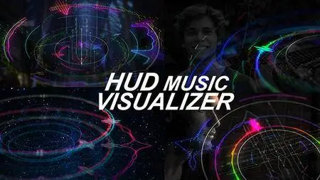 HUD Music Visualizer - Project for After Effects (VideoHive)