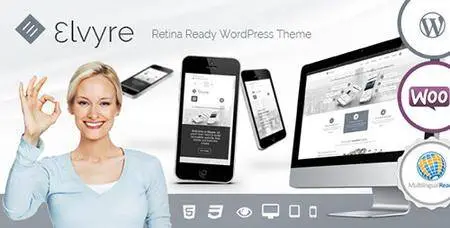 ThemeForest - Elvyre v1.9 - Retina Ready Wordpress Theme - 7966500