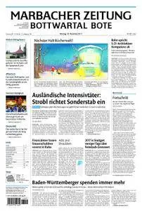 Marbacher Zeitung - 18. Dezember 2017