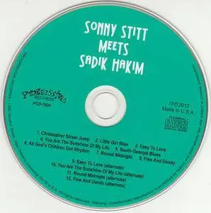 Sonny Stitt - Sonny Stitt Meets Sadik Hakim (1978) {Progressive Records PCD-7034 rel 2013}