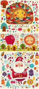 Hand draw children pictures