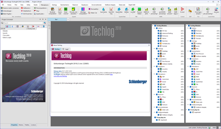 Schlumberger Techlog 2018.2 revision 22885