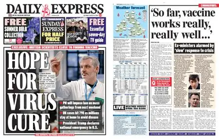 Daily Express – March 14, 2020