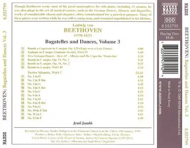 Jenő Jandó - Ludwig van Beethoven: Bagatelles and Dances Vol. 3 (2000)