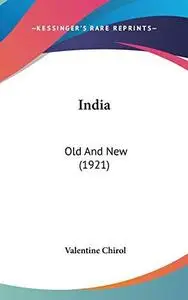 India: Old And New (1921)