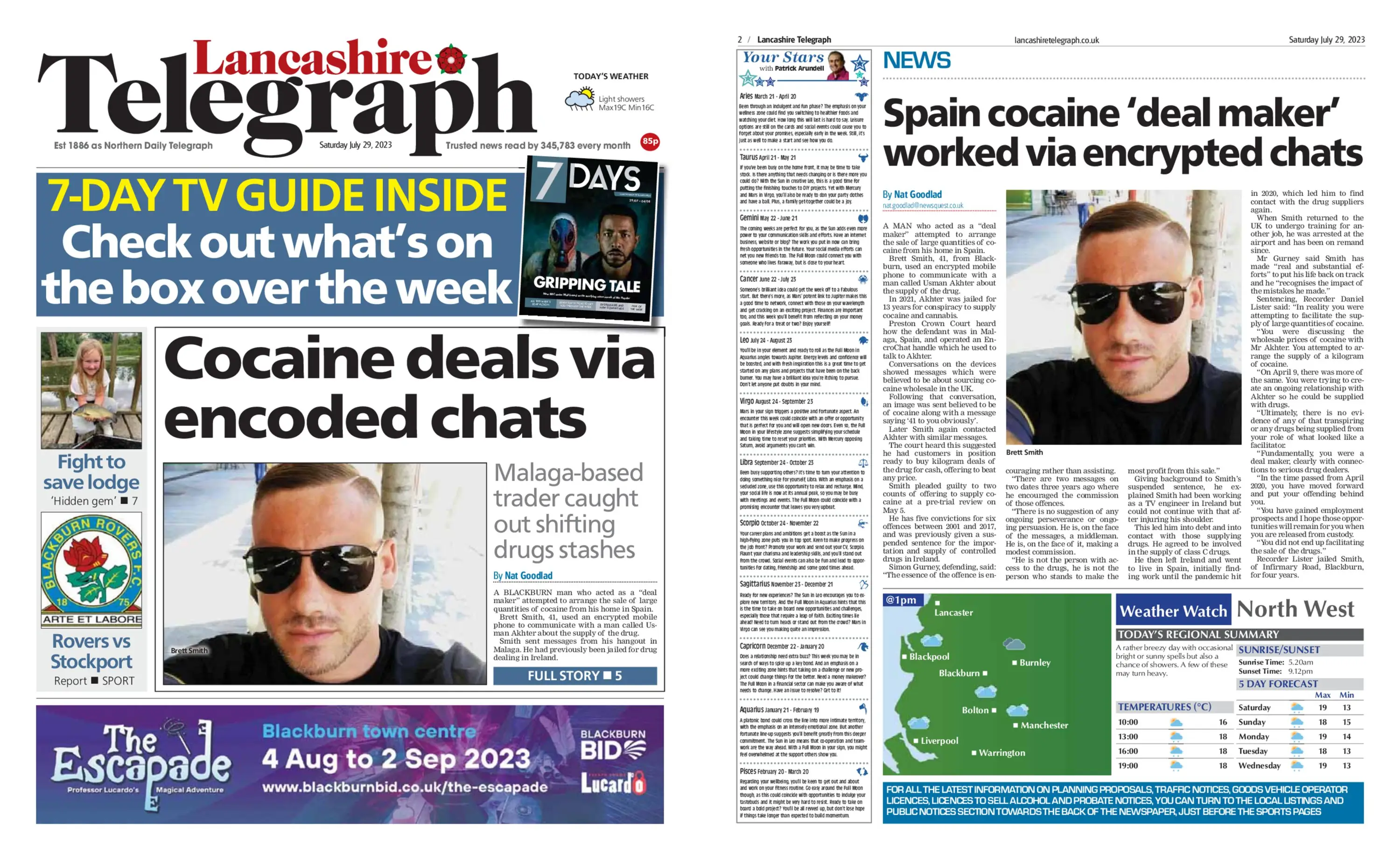 Lancashire Telegraph (Blackburn, Darwen, Hyndburn, Ribble Valley) – July 29, 2023