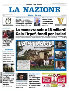 La Nazione Massa Carrara - 15 Ottobre 2025