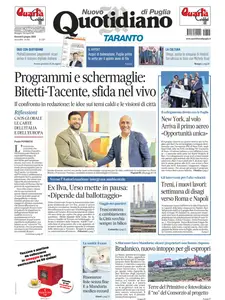 Quotidiano di Puglia Taranto - 5 Giugno 2025