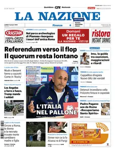 La Nazione Firenze - 9 Giugno 2025
