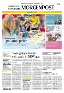 Solinger und Bergische Morgenpost - 25 Oktober 2025