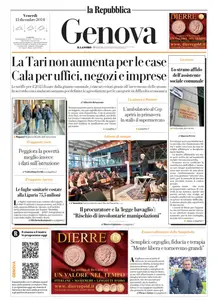 la Repubblica Genova - 13 Dicembre 2024