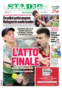 Corriere dello Sport Bologna - 13 Ottobre 2024