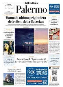 la Repubblica Palermo - 23 Agosto 2024