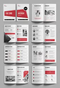 Creative Conference Agenda Template 781492775