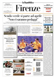 la Repubblica Firenze - 15 Dicembre 2024