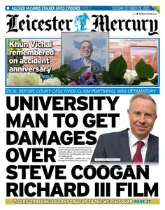 Leicester Mercury - 28 October 2025