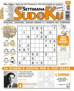 Settimana Sudoku N.1011 - 27 Dicembre 2024