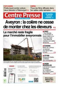 Centre Presse Aveyron - 22 Octobre 2025