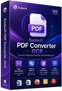 Enolsoft PDF Converter OCR 2.3.0 (x64) Multilingual Portable