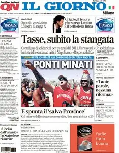 IL GIORNO 14 15 AGOSTO 2011