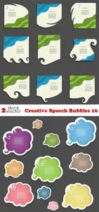 Vectors - Creative Speech Bubbles 16