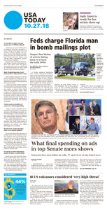 USA Today - October 27, 2018