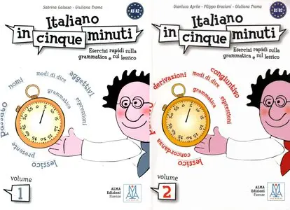 Gianluca Aprile, Filippo Graziani, Giuliana Trama, "Italiano in cinque minuti: 1 e 2"