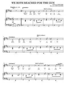 We Both Reached For The Gun - Chicago Musical, Kander & Ebb (Piano Vocal)
