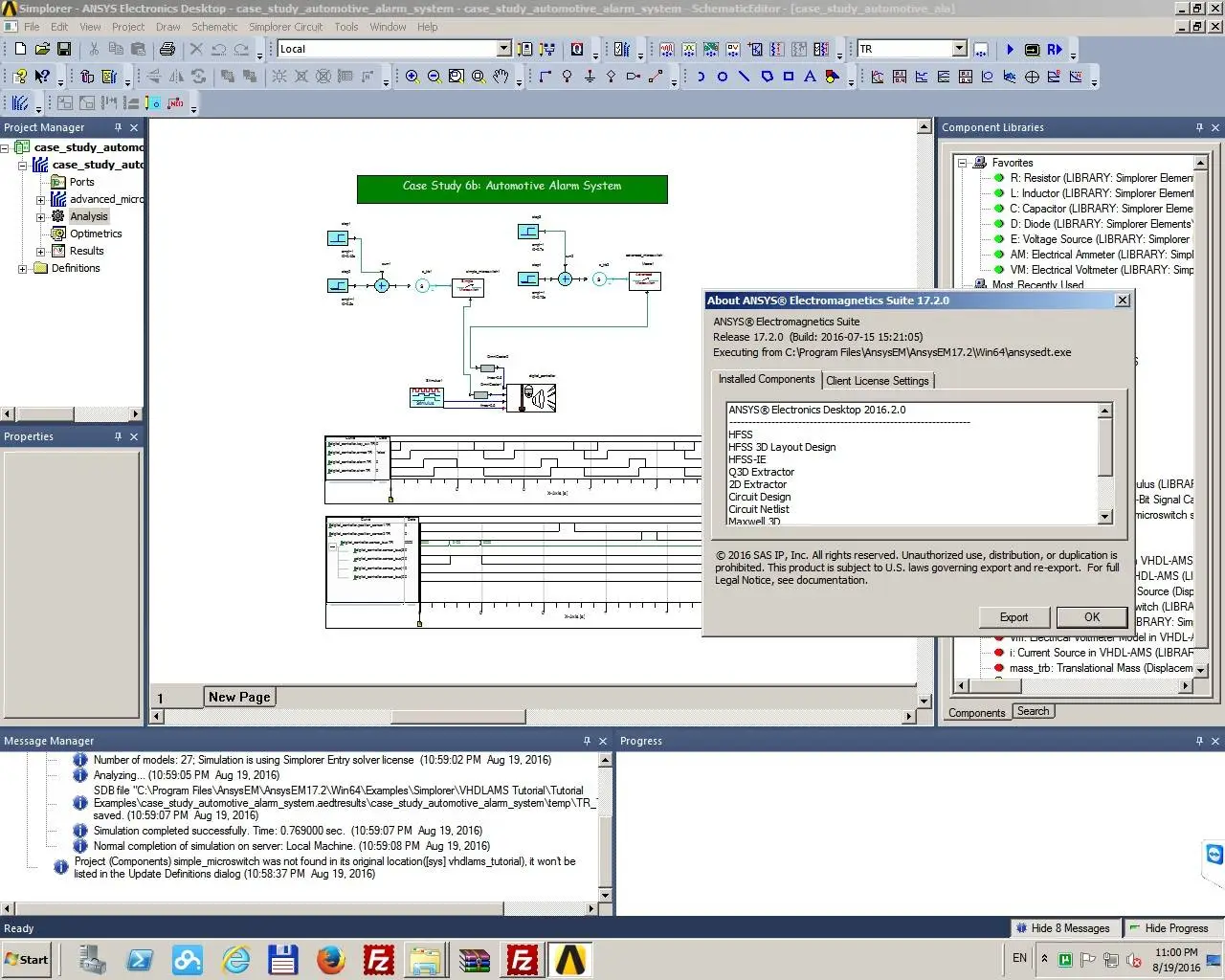 Ansys electronics desktop