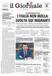 il Giornale - 9 Giugno 2023