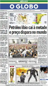 Jornal O Globo - 24 de fevereiro de 2011