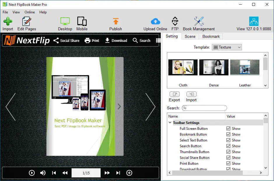 download the last version for ios 1stFlip FlipBook Creator Pro 2.7.32