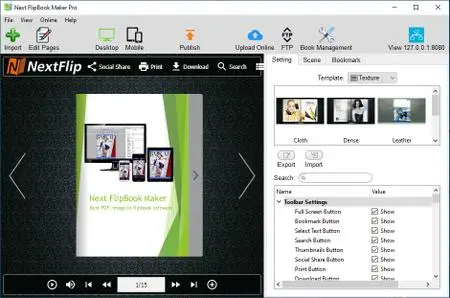 Next FlipBook Maker Pro 2.7.5 Portable