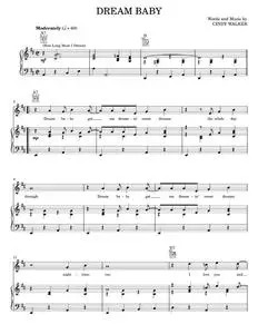 Dream Baby (How Long Must I Dream) - Glen Campbell, Roy Orbison (Piano-Vocal-Guitar)