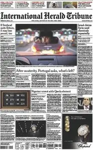 International Herald Tribune April 24 2013