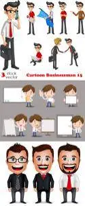 Vectors - Cartoon Businessman 15