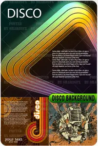 Stock Vector - Disco Background