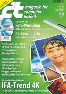 ct Magazin für Computertechnik No 19 vom 26 August 2013
