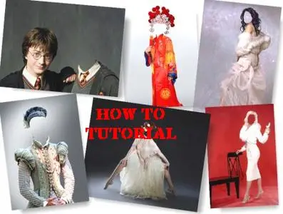 How to use costume templates for Adobe Photoshop - A short tutorial