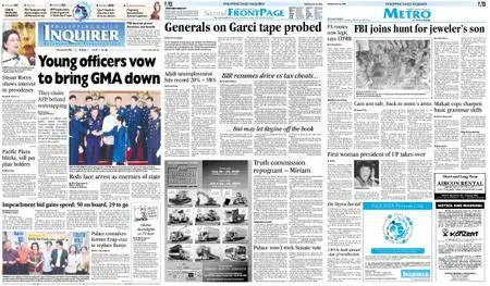 Philippine Daily Inquirer – July 22, 2005
